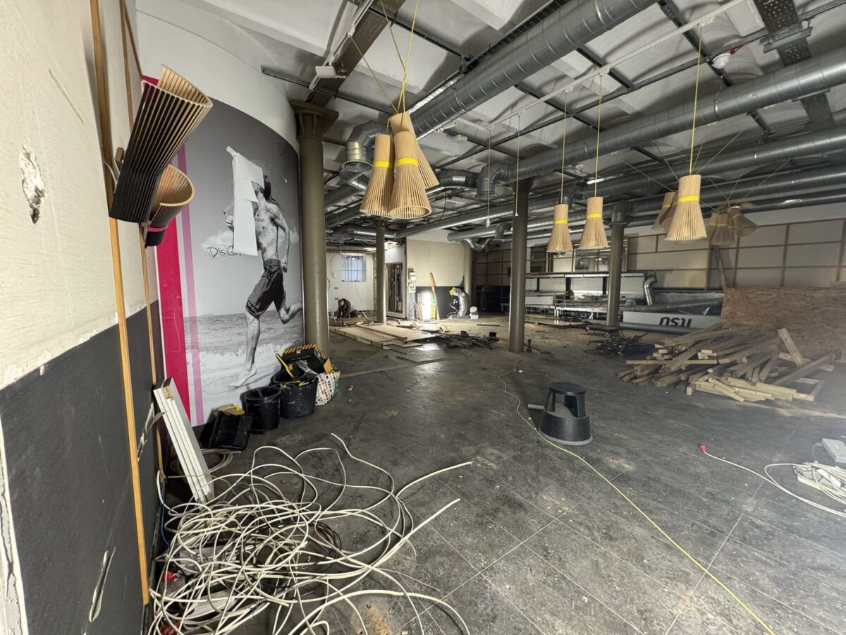 CERU Restaurant Farringdon by A&C Building Solutions, before the works