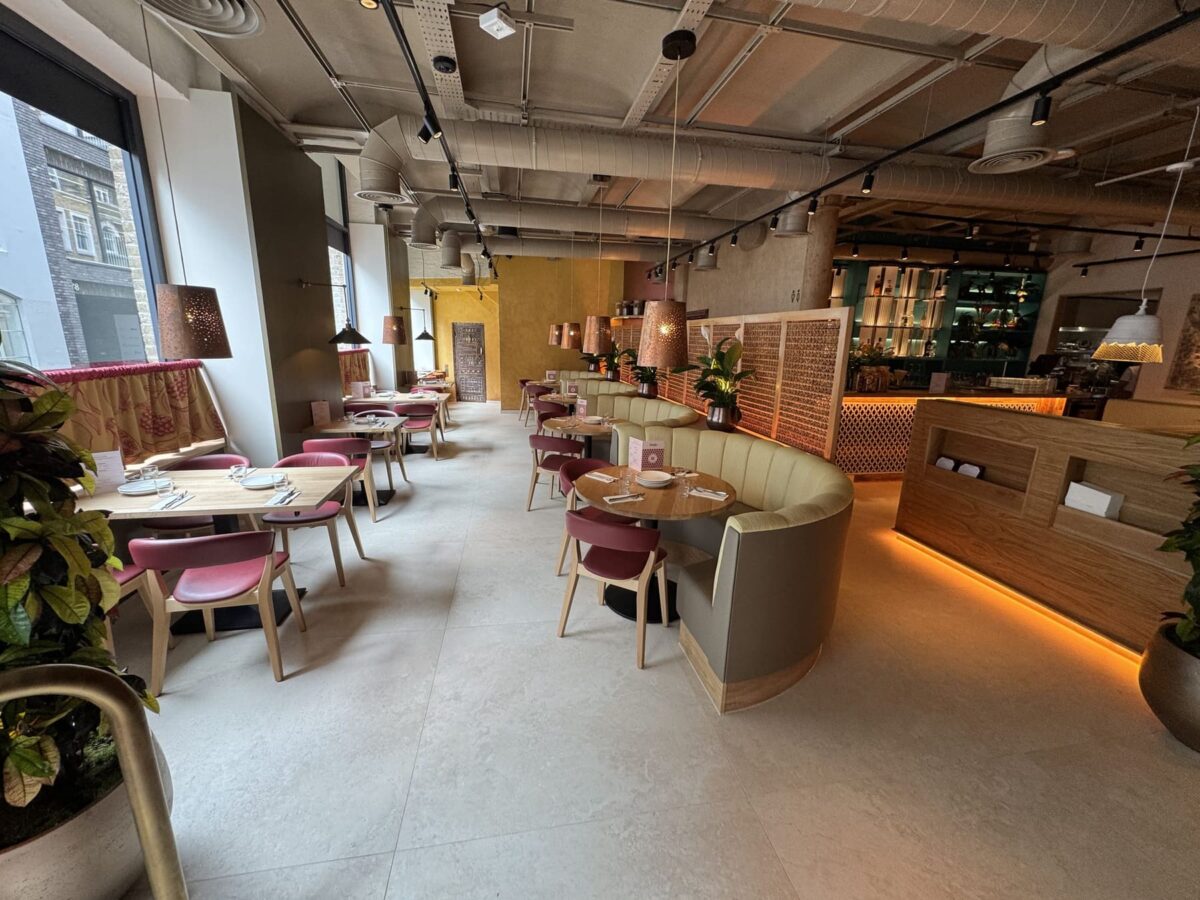 CERU Restaurant Farringdon by A&C Building Solutions, completed