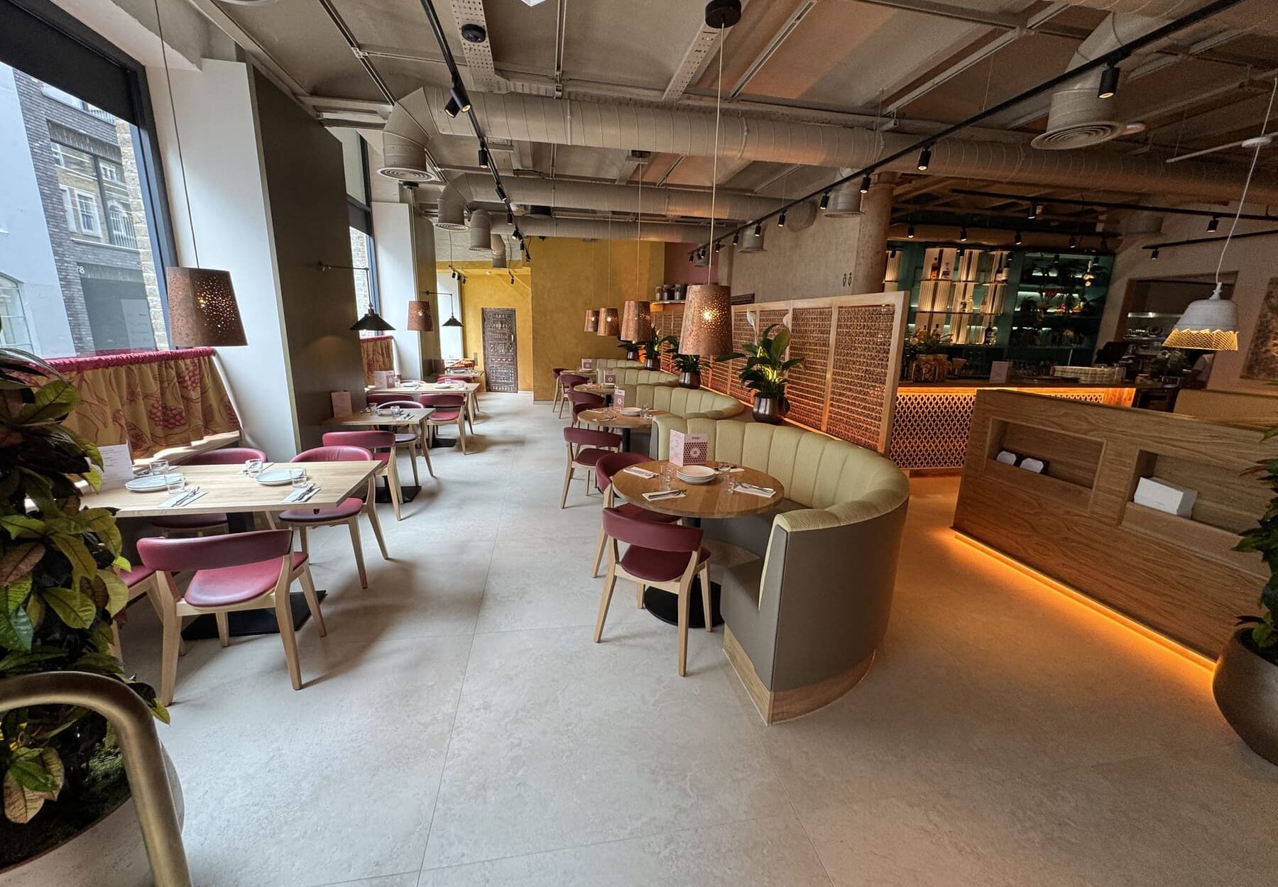 CERU Restaurant Farringdon by A&C Building Solutions, completed