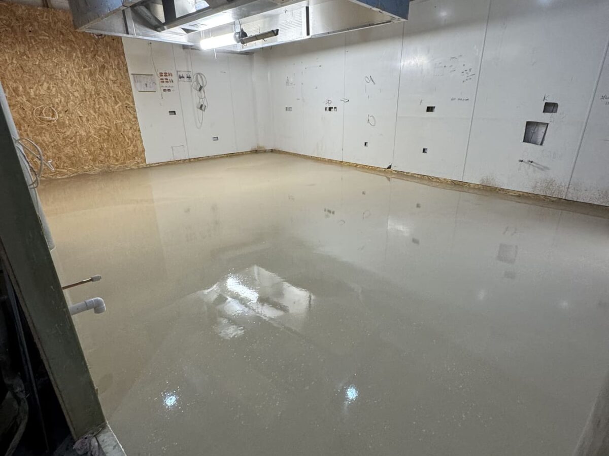 CERU Restaurant Farringdon by A&C Building Solutions, during construction