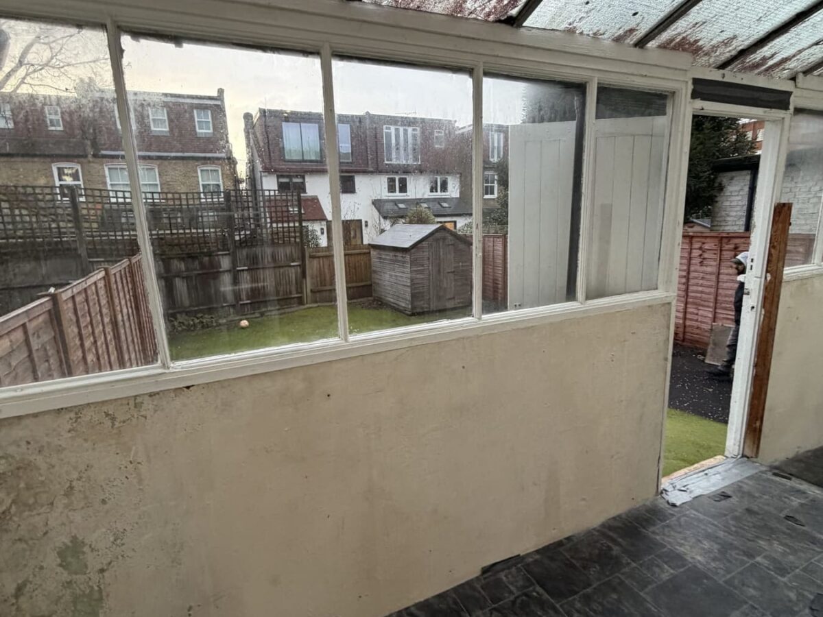 Worple Road by A&C Building Solutions, before the works