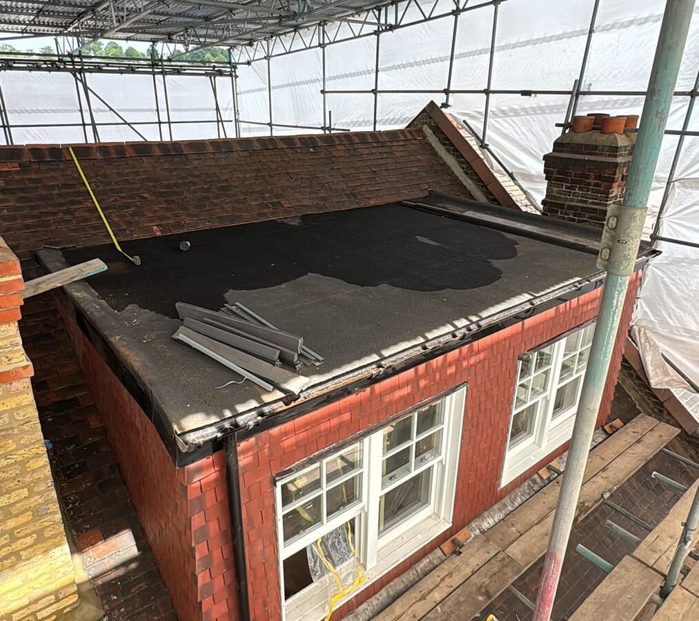 Worple Road by A&C Building Solutions, during construction